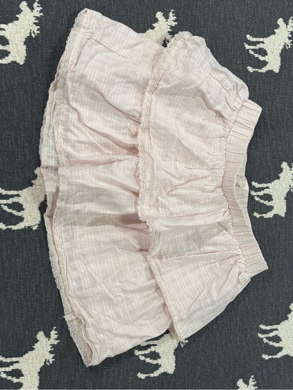 SO Light Pink Ruffle Skirt